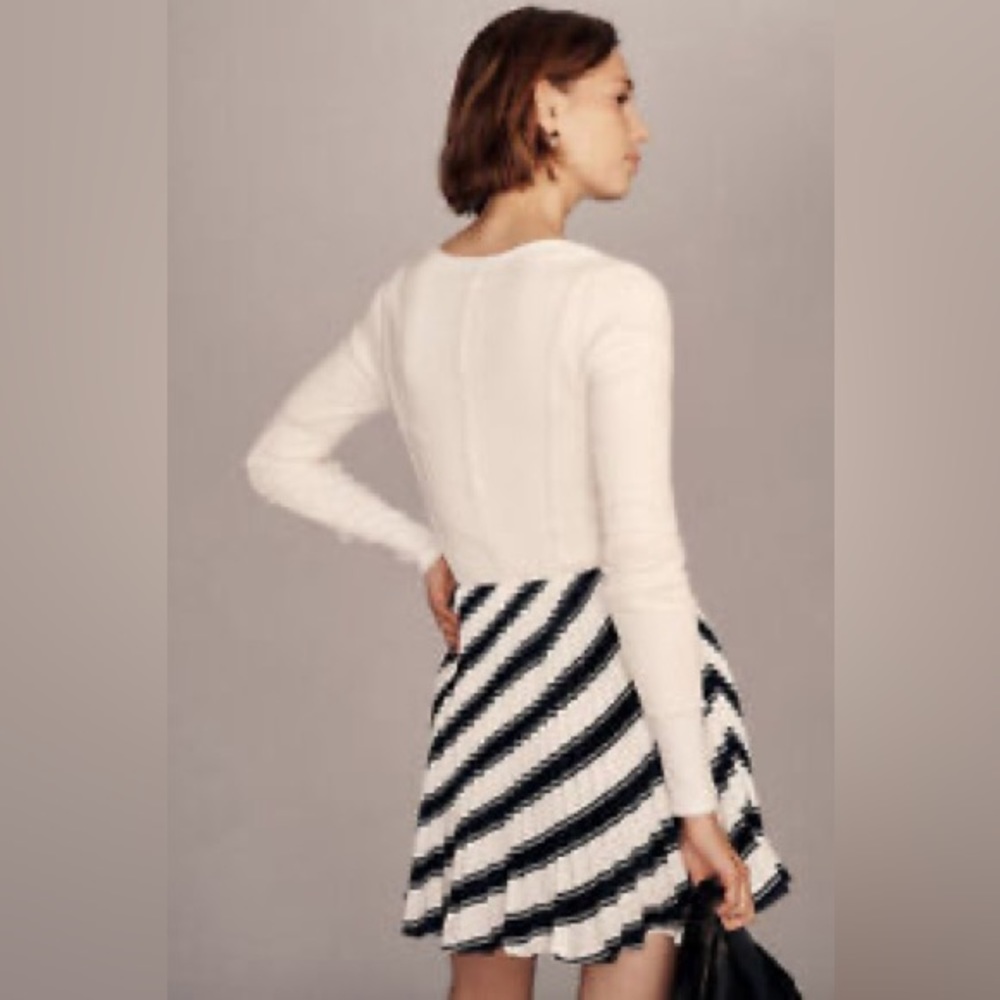 Anthropologie | MAEVE PLEATED SKIRT Blue Motif Various Sizes Available